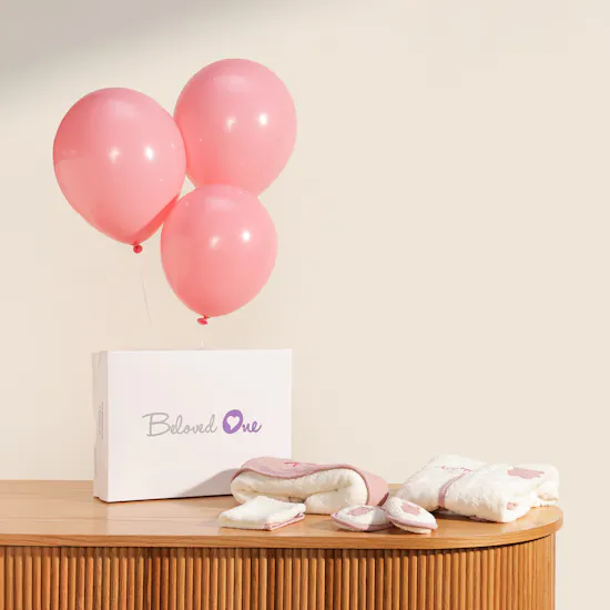 Belovedone Pink Shower Set | Pink Balloon