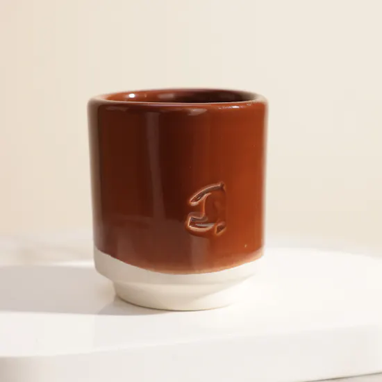 Keramos Studio Brown Founding Day Mug