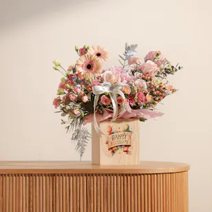 Birthday Flowers Box