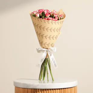Blush Pink Rose Bouquet