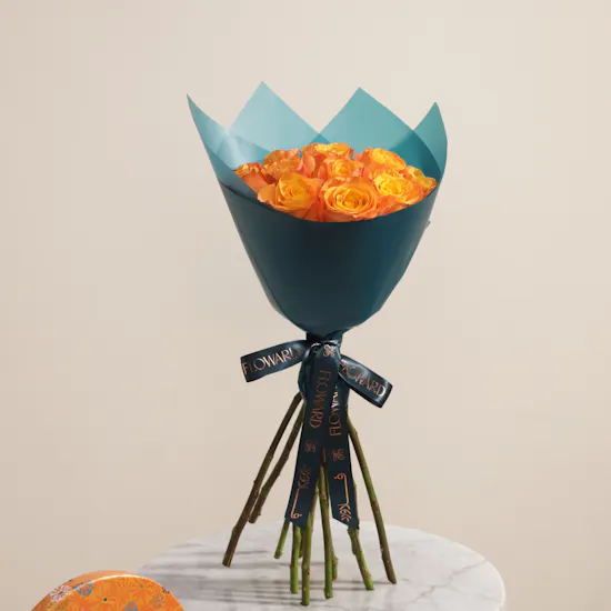 Venchi Murrine Medium Assorted Chocolates Orange Hamper | Graceful Flowers