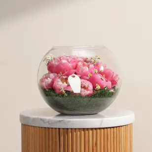 Whisper of Peony Coral Charm Whisper of Peony Coral Charm