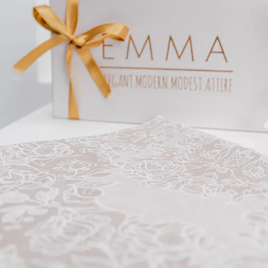 Emma French Lace Scarf