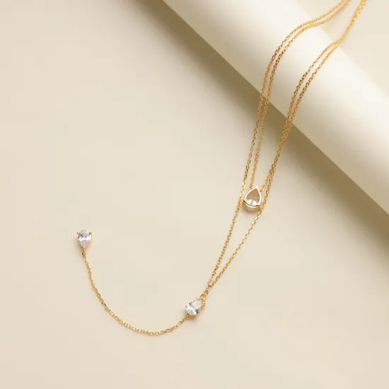Velvet Desert Capri Layered Necklace eee