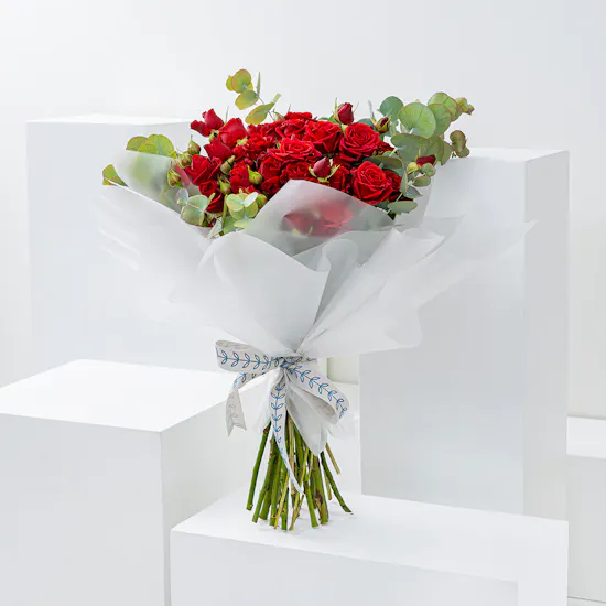Love Bouquet | Red Baby Roses