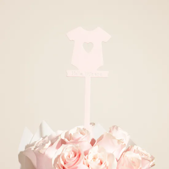 CocoaNuts Baby Girl Chocolate Box | Welcome Baby Girl Flowers