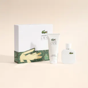 Lacoste L.12.12 Blanc EDT Men’s Gift Set Lacoste L.12.12 Blanc EDT Men’s Gift Set