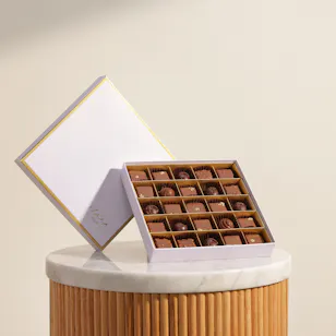 Bateel Pastel Lavender Chocolate Box