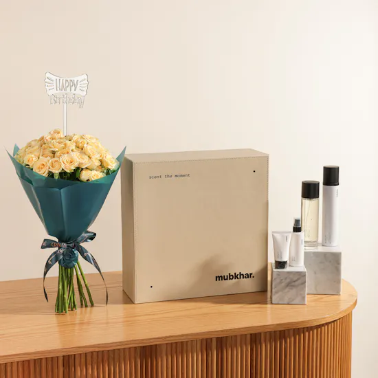 Mubkhar Beauty Ritual Gift Set | Moonlit Birthday Flowers