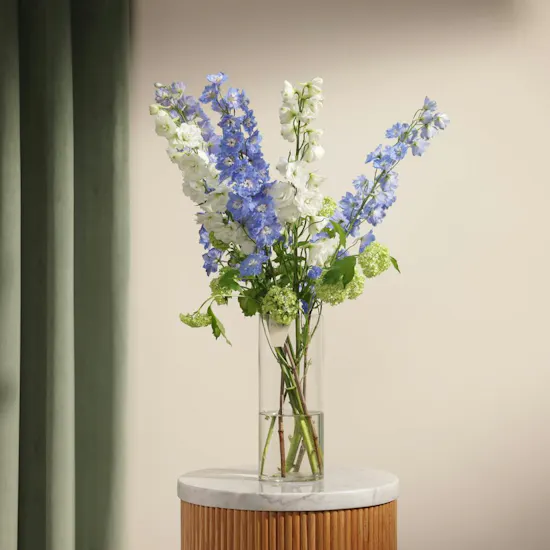 Delphinium Cloud Vase
