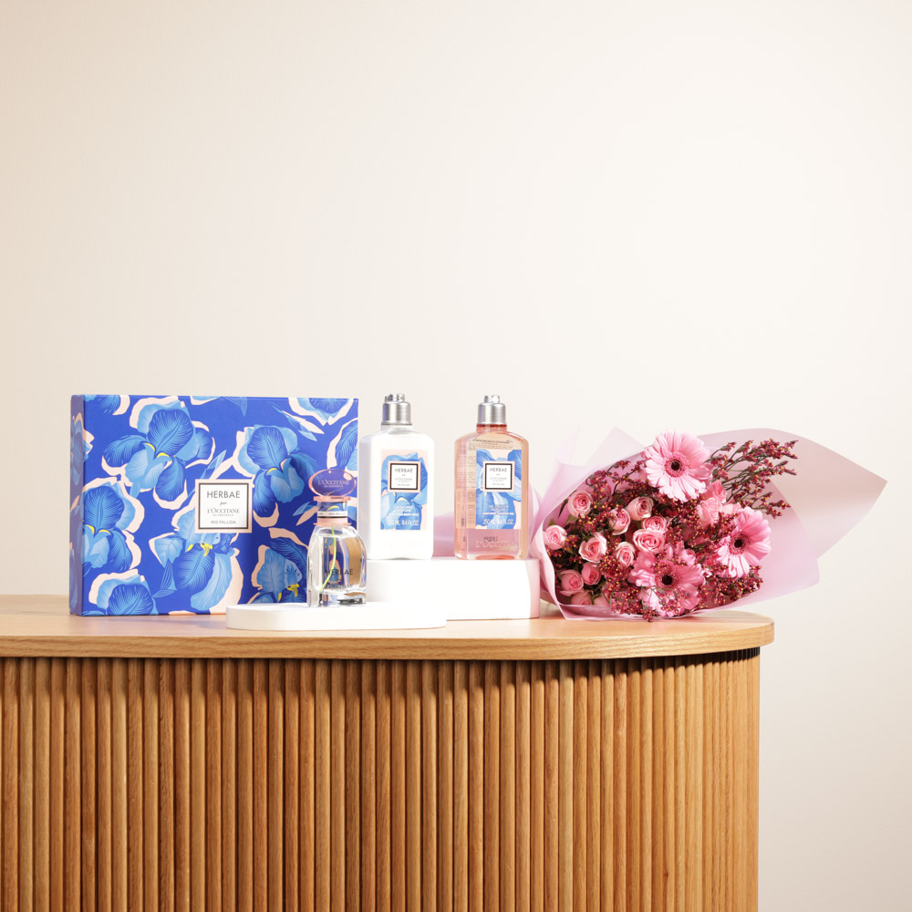 L'Occitane Herbae Iris Pallida Collection | Amazing Bouquet 