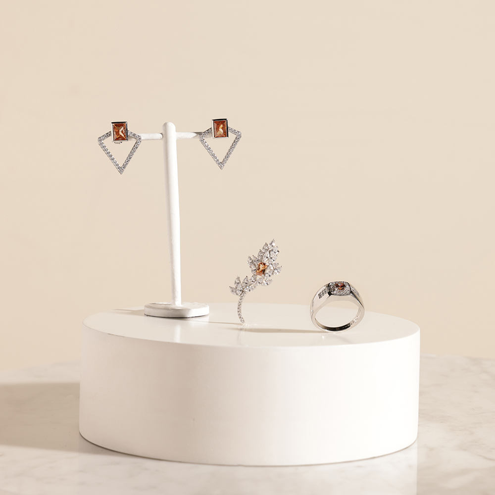 Floward The Silver Set for Her | Champagne Color