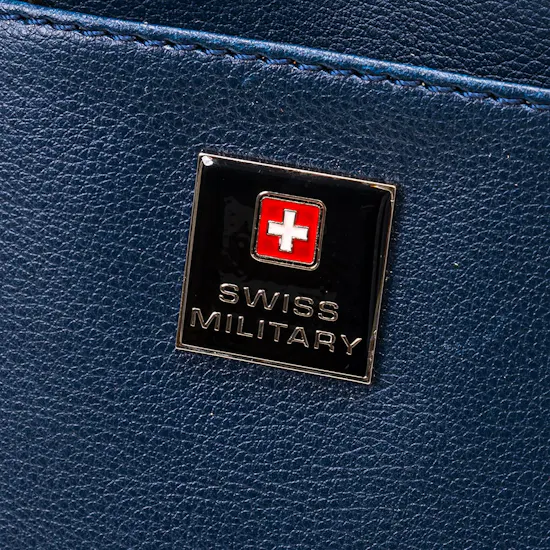 Swiss Military Brunoe Navy Briefcase