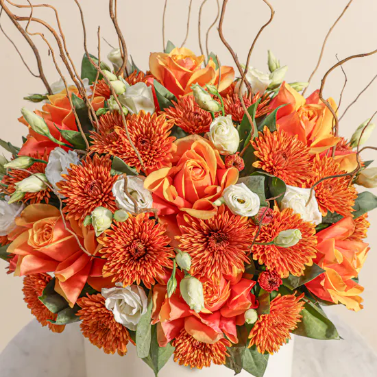 Warm Moment Flowers Box