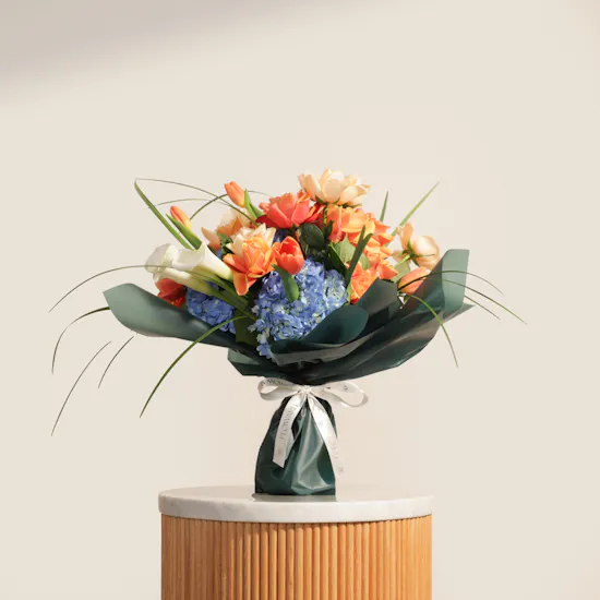 Happy Birthday Joyful Flowers Bouquet