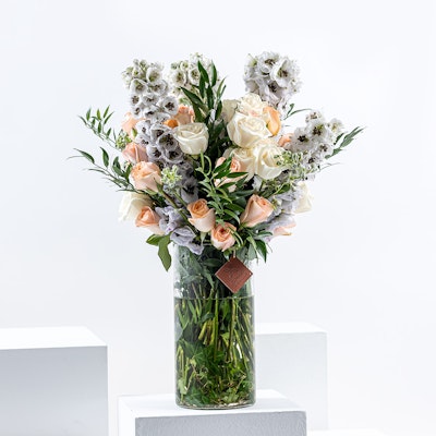 Spring Flowers | Glass Vase