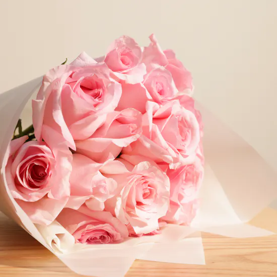 Pink Delight Rose Bouquet