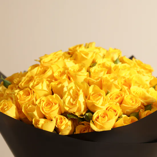 Sunny Daydream Bouquet | 35 Baby Roses