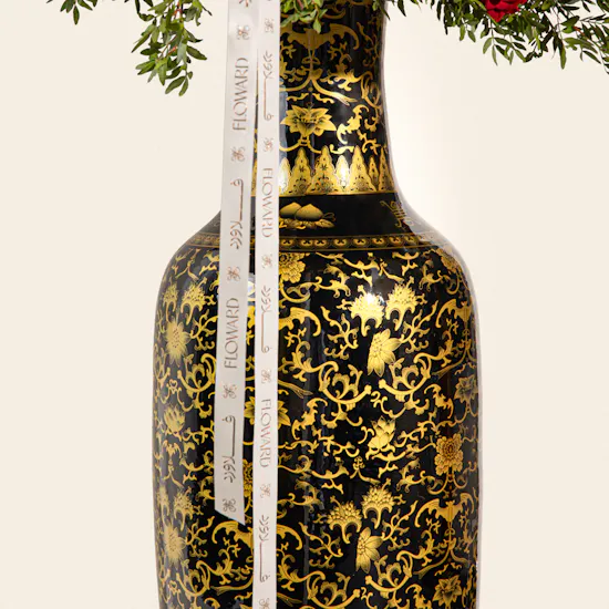 The Golden Majesty Colossal Flower Vase