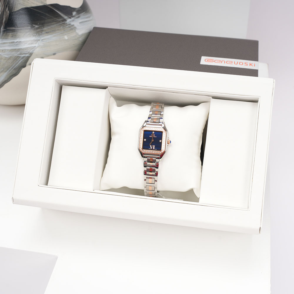 Genevoski Zircon Women s Watch Blue Delphinium Floward Riyadh