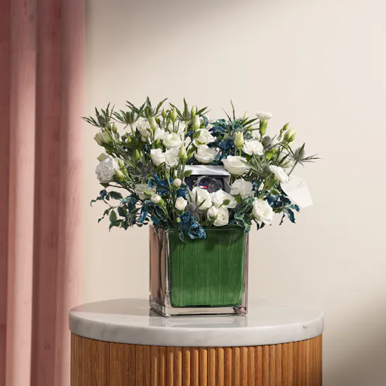 Tommy Hilfiger Blue Watch | Elegant Vase