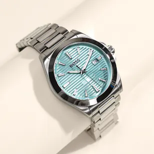 Hugo Boss Strike Silver Tone Men's Watch Hugo Boss Strike Silver Tone Men's Watch