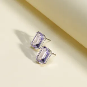 Swarovski Millenia Pierced Violet Women's Earrings