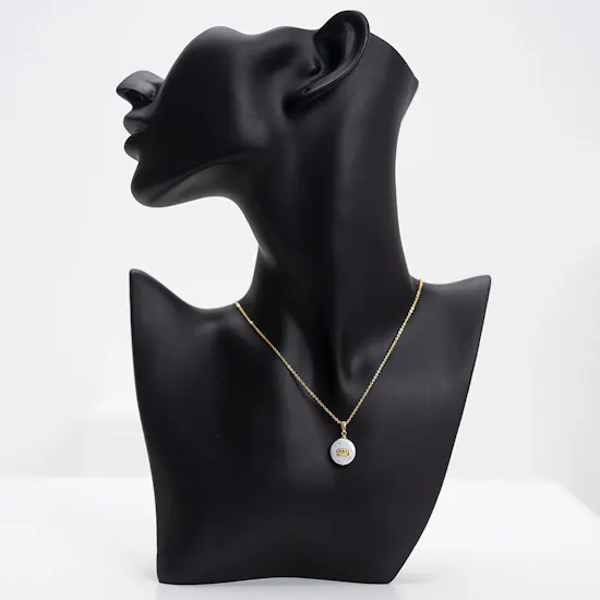 Gold plated zodiac sign Aquarius - Ash couture