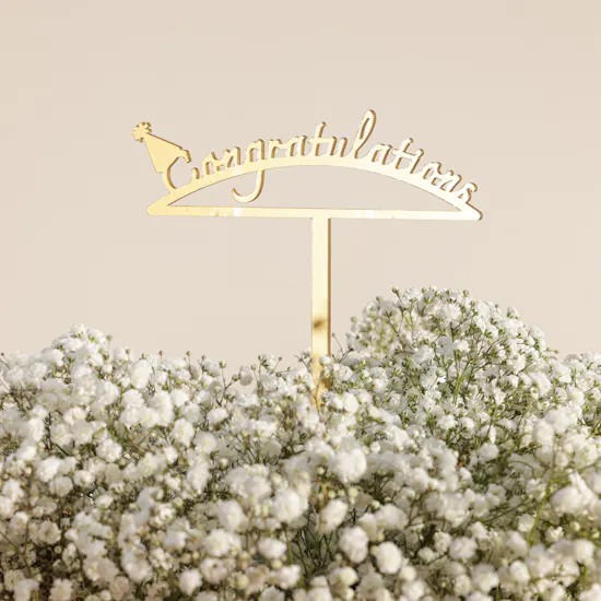 Delicate Congrats White Bouquet