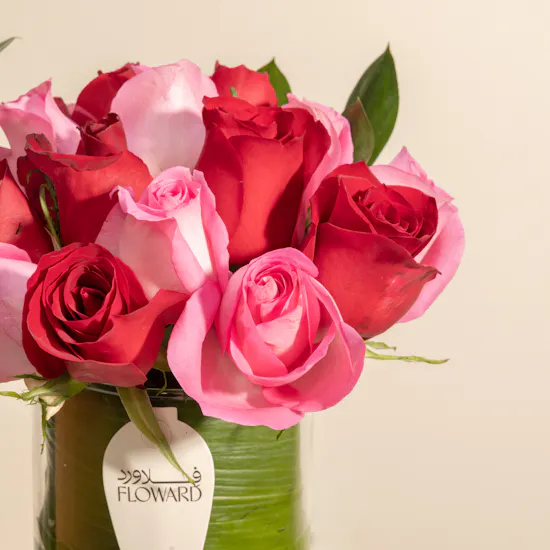Elegant Roses Vase