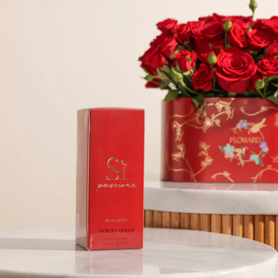 عطر سي باشون او دي بارفيوم للنساء من جورجيو ارماني | جوري الحب الجرئ