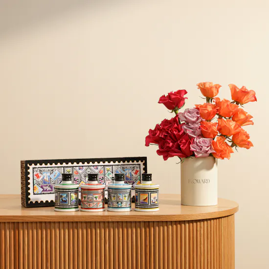 Rocca Bianka Olive Oil & Vinegar Fashion Box | Charming Flowers Box