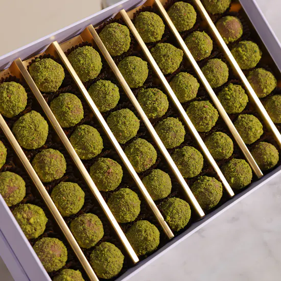 Apres Pistachio Kunafa Balls Luxury Chocolate Box