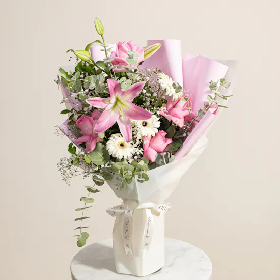 Heart to Heart Flower Bouquet