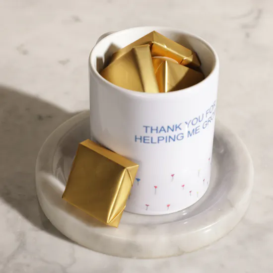 Floward Gratitude Chocolate Mug | 10 Pieces