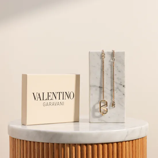 Valentino Garavani Vlogo Signature Chain Belt