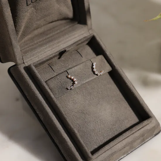 Lustro Diamond Earrings
