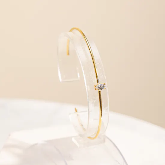 Hrh Teardrop Women's Bangle