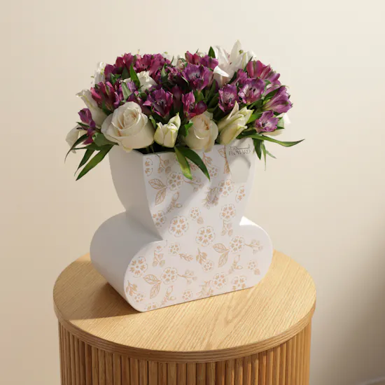 Eternal Love Flowers Vase