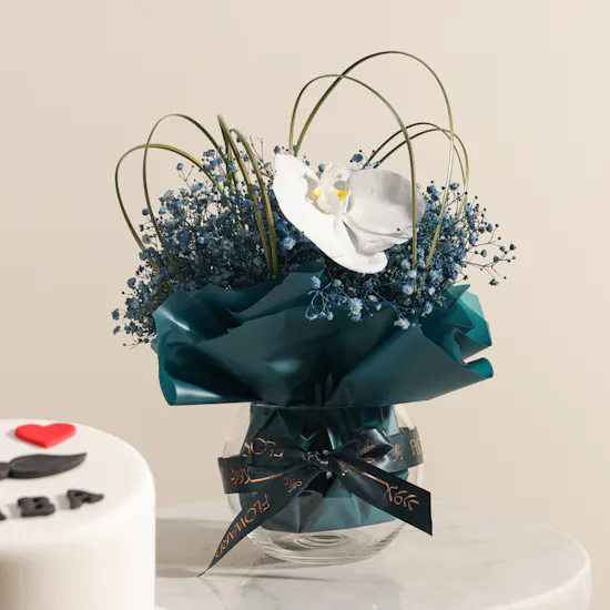 Floward I Love Baba Cake | Pristine Romantic Flower