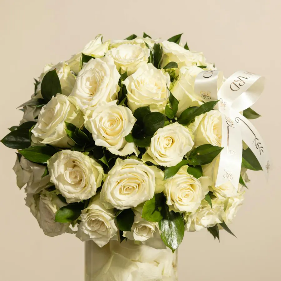 The Enchanting White Garden Vase 3