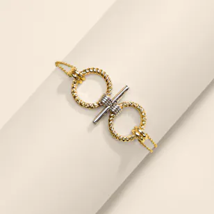 Siran by Iram Gold Pharaonic Inspired Bracelet