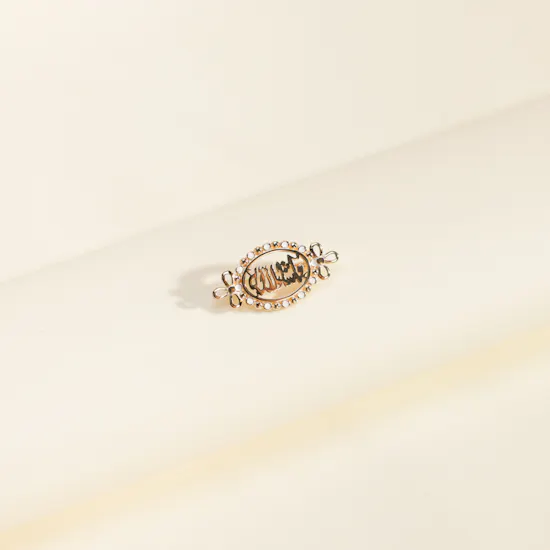 Baby Crown Gold MashaAllah Baby Pin
