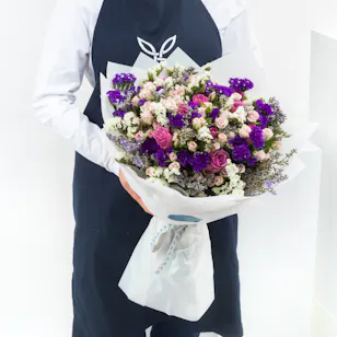 The Purple hope bouquet