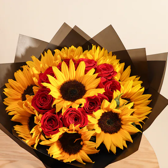 Sun-Kissed Romance Bouquet
