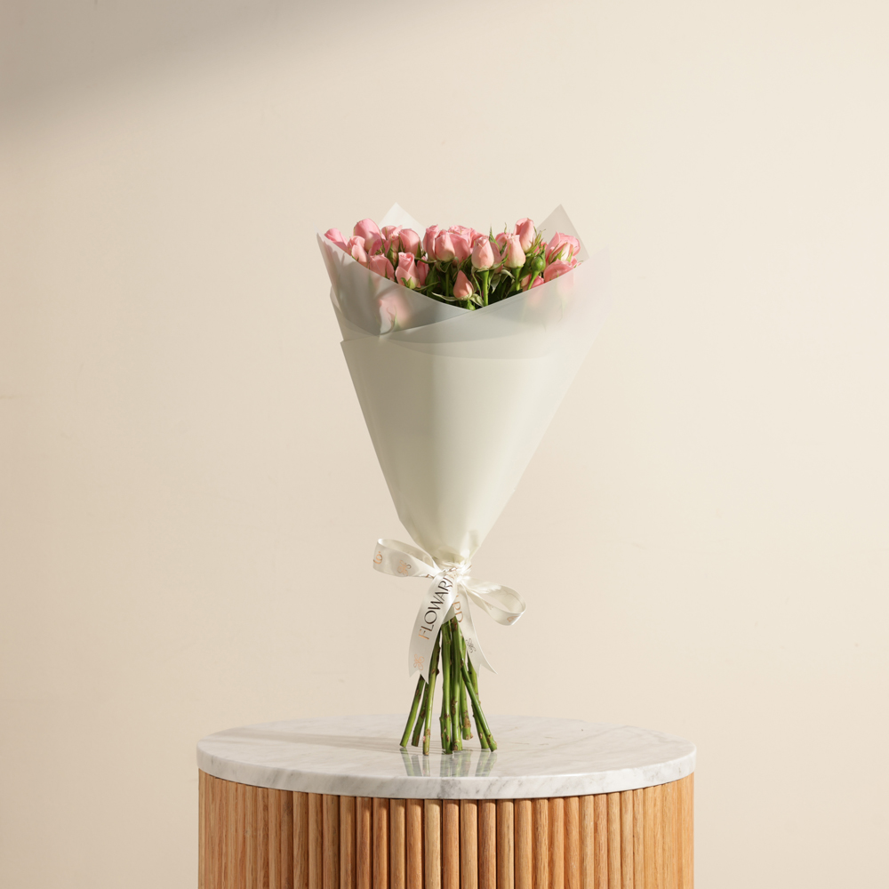 باقة بيبي جورى وردي | 12 زهرة