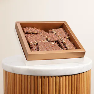 Ghazl Chocolatier Hazelnuts Chocolate Slabs Box