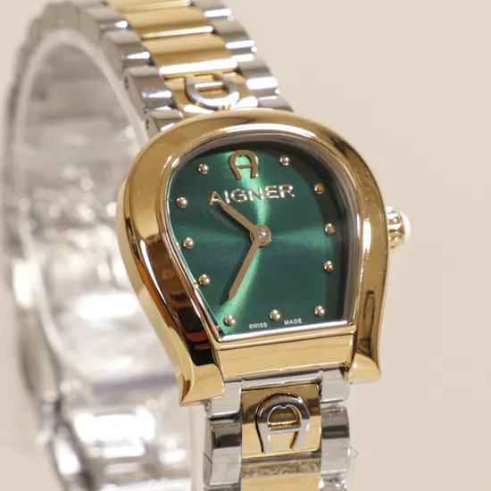 Aigner Fashion Silver and Gold Women's Watch