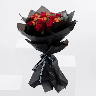 Dots of Love | Black Wrap Dots of Love | Black Wrap