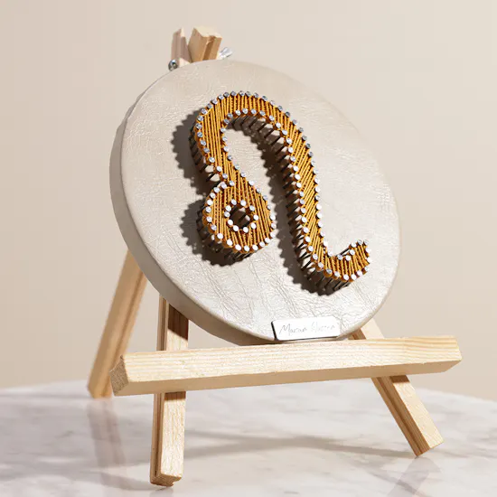 Maisam Qassem The Leo Horoscope Art Piece